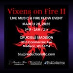 Vixens on Fire Annual Live Music & Fire Flow Event