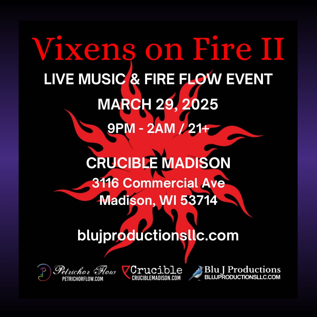 Vixens on Fire Annual Live Music & Fire Flow Event